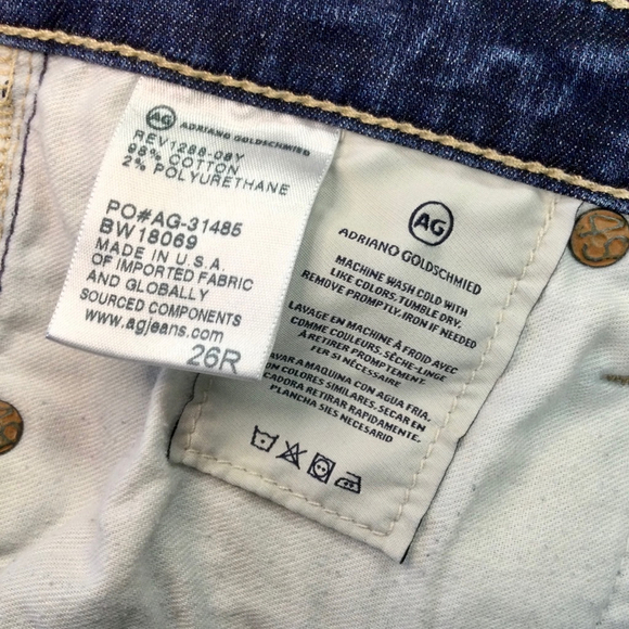 Women's AG Jeans, Size 24, Blue - Picture 10 of 12